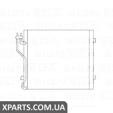 РАДІАТОР КОНДИЦІОНЕРА Signeda RC94773 (аналог для 55037465AA)