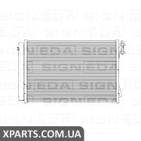 РАДІАТОР КОНДИЦІОНЕРА Signeda RC94872 (аналог для 6930038)