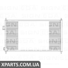 РАДІАТОР КОНДИЦІОНЕРА Signeda RC94977/94771 (аналог для 80110S5A003)