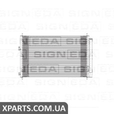 РАДІАТОР КОНДИЦІОНЕРА Signeda RC940021 (аналог для 8846042100)