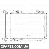 РАДІАТОР Signeda RA62246Q (аналог для M2141074P00)