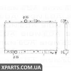 РАДІАТОР Signeda RA62868 (аналог для MR281667)
