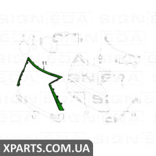 РАМОЧКА ДЛЯ РЕШІТКИ Signeda PTY07652MA (аналог для 53121-0E120)