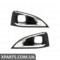 РЕШИТКА В БАМПЕР Signeda PPG99050CAL/R (аналог для 1617975880)