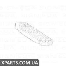 СПОЙЛЕР БАМПЕР Signeda PAD05018VA (аналог для 8W0807611A)