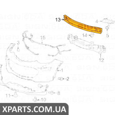 ПІДСИЛЮВАЧ ПЕРЕДНЬОГО БАМПЕРУ Signeda PCV44326A (аналог для 42527626)