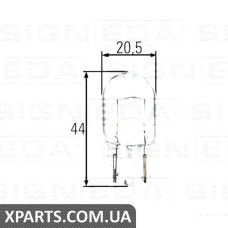 W21W Лампочка Signeda W21W.(H) (аналог для )