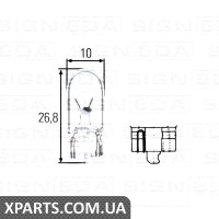W3W Лампочка Signeda W3W.24V(H) (аналог для )