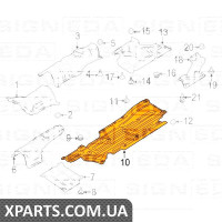 ЗАЩИТА ДНИЩА Signeda PFD99304AL (аналог для DG9Z9911782B)