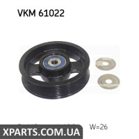 Паразитный / ведущий ролик, поликлиновой ремень SKF VKM61022