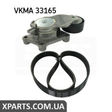 Поликлиновой ременный комплект SKF VKMA33165
