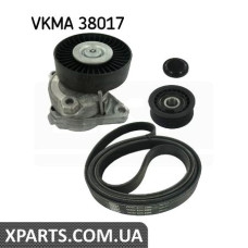 Поликлиновой ременный комплект  SKF VKMA38017