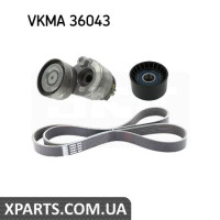 Полікліновий ремінний комплект SKF VKMA36043