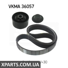 Поликлиновой ременный комплект SKF VKMA36057