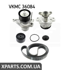 Водяний насос + комплект потічкових ременів SKF VKMC36084