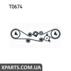 Комплект ремня ГРМ SKF VKMA98000