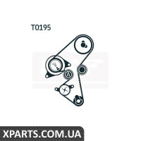 Ремінь ГРМ з роликами комплект CITROEN SKF VKMA03259