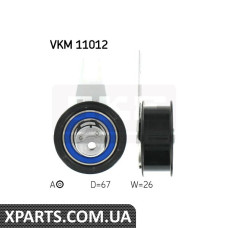 Натягувач ременя грм AUDI SKF VKM11012