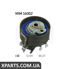 Натяжной ролик ремень ГPМ SKF VKM16002