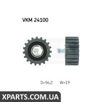 Ролик натягувача ременя SKF VKM24100