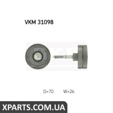 Провідний ролик полікліновий ремінь VW GOLF V 1.4 TSI 2006 2008 SKF VKM31098