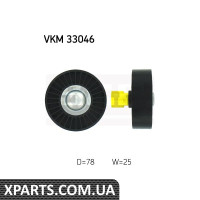 Ролик направ. ремінь micro-V SKF VKM33046