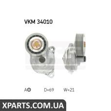 Натягувач ремня FORD/MAZDA Cougar/Focus/Maverick/Mondeo/Tribute 16/20L 96 SKF VKM34010