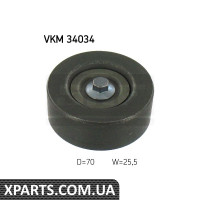 Ролики напрямні ремня клинового SKF VKM34034