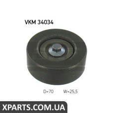 Ролики напрямні ремня клинового SKF VKM34034