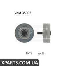 Паразитный / ведущий ролик поликлиновой ремень SKF VKM35025