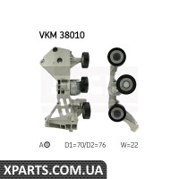 Натягувач ремня MERCEDES AW168/Vaneo 14/20L 97-05 SKF VKM38010