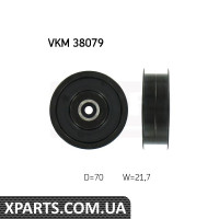 Ролик натяж. ремінь клинів. SKF VKM38079
