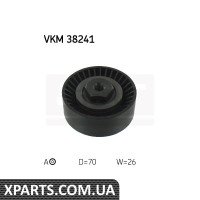 Ролик натяж. ремінь micro-V SKF VKM38241