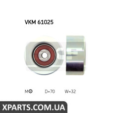 Ролик натягувача ременя SKF VKM61025