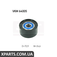Ролик паразитний зубчастого ременя MAZDA SKF VKM64005