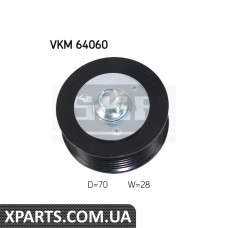 Натяжний ролик ремінь ГРМ SKF VKM64060