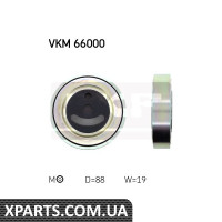 Натяжний ролик полікліновий ремінь SKF VKM66000
