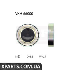 Натяжний ролик полікліновий ремінь SKF VKM66000