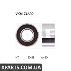 Натяжний ролик ремінь ГРМ SKF VKM74602