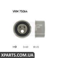 Ролик натягувача ременя SKF VKM75064