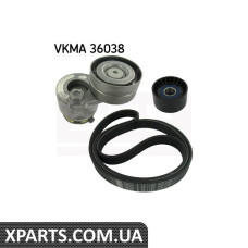 Поликлиновой ременный комплект OPEL SKF VKMA36038