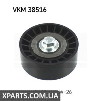 Паразитний / провідний ролик, полікліновий ремінь SKF VKM38516