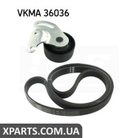 Полікліновий ремінний комплект SKF VKMA36036