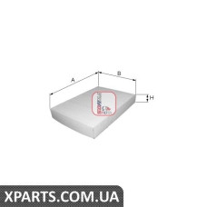 Фiльтр салону OPEL 16-20 99-05 Sofima S3030C