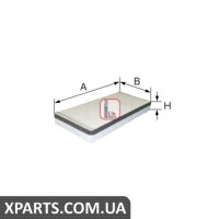 Фільтр салону MB/VW 22-2802-06 Sofima S3059C