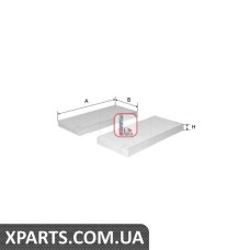 Фільтр салону HONDA 14-230 01-05 Sofima S3108C