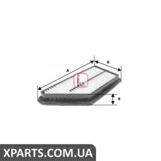 Фільтр повітряний HYUNDAI 15-18 05-10 Sofima S3229A