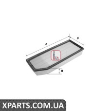 Фiльтр повiтряний BMW 30-44 07-10 Sofima S3367A