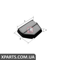 Фільтр повітряний CHEVROLET/OPEL 20-25 06 Sofima S3392A