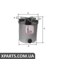 Фiльтр паливний NISSAN/RENAULT 15-20 08 Sofima S4026NR